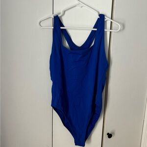 OV Blue One-Piece Swimsuit